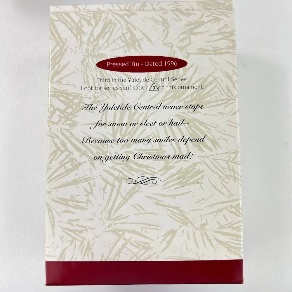 Hallmark Keepsake Ornaments Yuletide Central Collectors Series 1,2,3